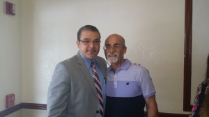 Supporting fellow persecuted Christian, pastor Saheed Abedini’s father at Miami Baptist Church. Please, support him: http://beheardproject.com/saeed 
