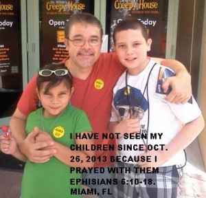 This is the prayer I prayed with my kids, https://saynotopas.com/?attachment_id=53, the reason why a male judge, Scot Bernstein, who is married to another male judge, David Young, has kept me away from my children. Talk about bigotry. I love gays and lesbians, but this judge is a disgrace to their cause. As a matter of fact, I have very close family members and friends whom I love and respect beyond words, but this judge does not represent them at all. He is up for re-election in 2016, I got a feeling that 2016 will be his last year wearing a black rope. See: http://miamiherald.typepad.com/ gaysouthflorida/2007/09/judge-david-you.html. “When I despair, I remember that all through history the way of truth and love have always won. There have been tyrants and murderers, and for a time, they can seem invincible, but in the end, they always fall. Think of it--always.” ― Mahatma Gandhi. Solution: www.NewJudge.com, Chief Judge